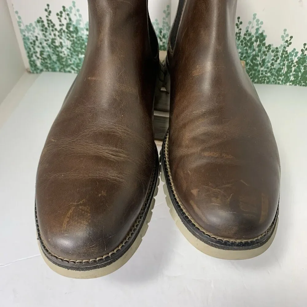 Cole Haan Zerogrand Chelsea Brown Boots Men's Size 10.5M C30164